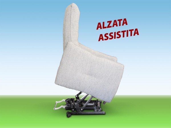 POLTRONA RELAX ERGONOMICA ALZATA ASSISTITA