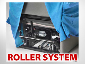 POLTRONA RELAX RICHIUDIBILE TRASPORTABILE CON ROLLER SYSTEM