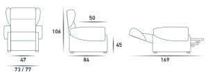 dimensioni poltrone per anziani comode