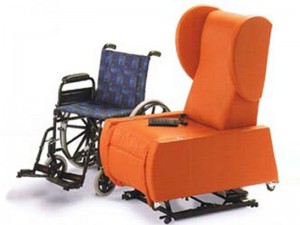 Poltrona per disabili elevebile