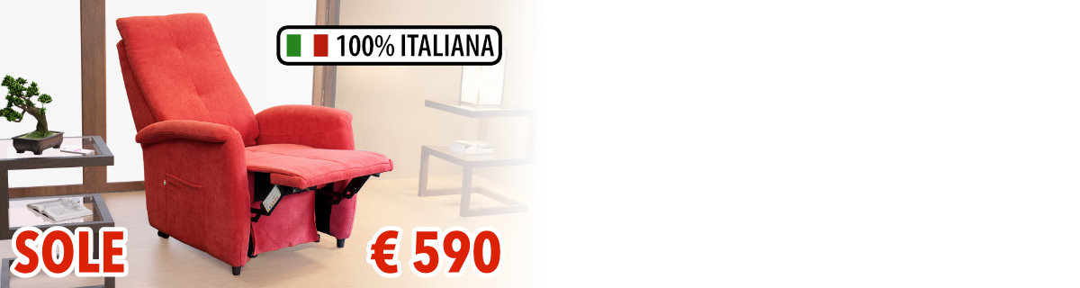 poltrona relax economica € 490