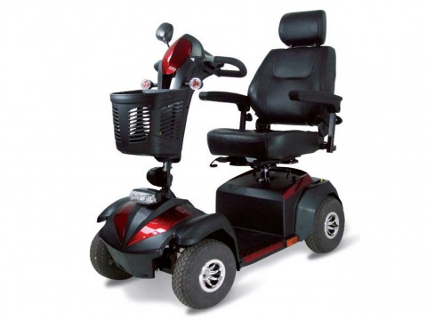 SCOOTER PREZZO BASSO PER ANZIANI E DISABILI LIBERO GT SPORT ROSSO